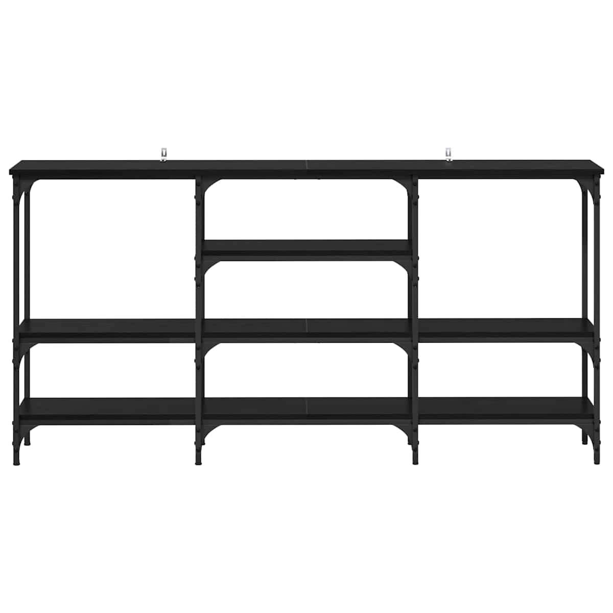 Konsolbord 160 x 29 x 80 cm Konstrueret træ - Billede 5