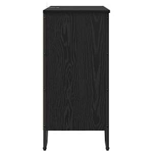 Servírovací skříň Černý dub 78 x 35 x 74.5 cm - obrázek 7