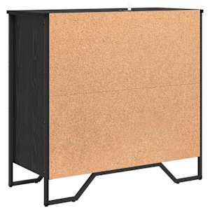 Servírovací skříň se zásuvkou Černý dub 79,5 x 35,5 x 74,5 cm - obrázek 8