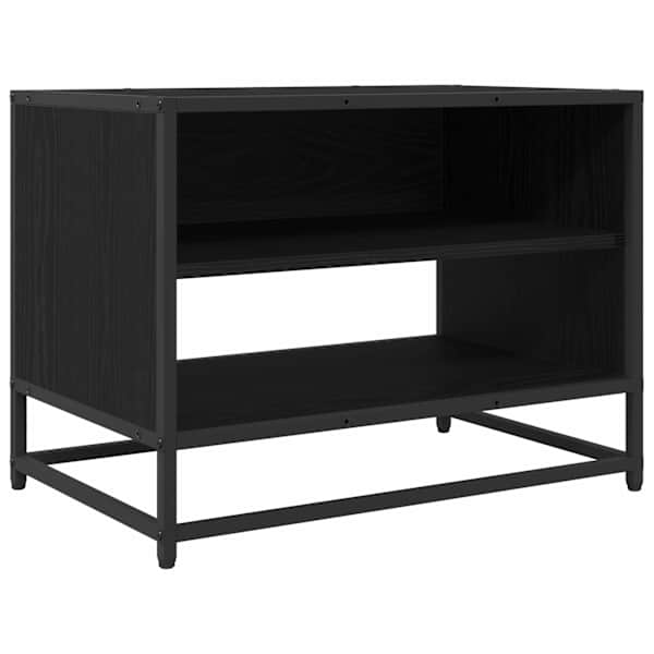 vidaXL TV &Uuml;ksused 61 x 40 x 46 cm Must tamm Tehispuit
