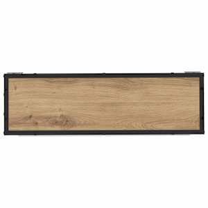 Nástěnná polička s policí Artisanový dub 65 x 20 x 60 cm - obrázek 9