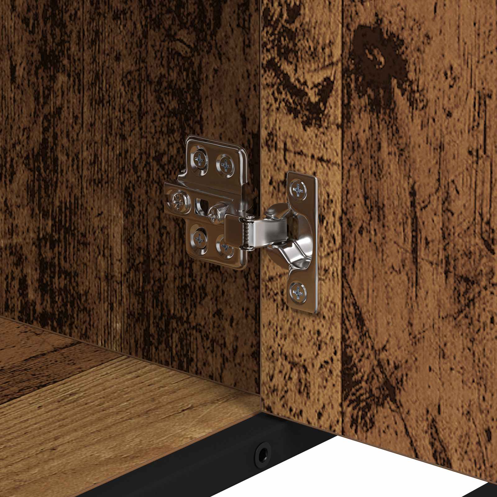 Vannas istabas skapītis ar plauktu Vecs koks 80 x 33 x 60 cm