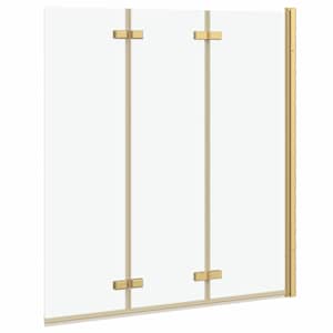 Závěs pro sprchu Zlatá 130 x 138 cm ESG sklo a hliník - obrázek 7