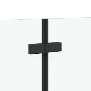Koupelnové zástěny Geometrický Černá 120 x 67 x 129 cm - obrázek 8