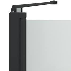 Závěs pro sprchu Černá 120 x 68 x 130 cm ESG sklo a hliník - obrázek 10