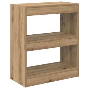 vidaXL Raamaturiiul 2 tasandit 60 x 30 x 72 cm Tehispuit K&auml;sit&ouml;&ouml;puu