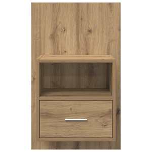 Noční skříňka 2 ks Artisanový dub 50 x 32.5 x 80cm - obrázek 7