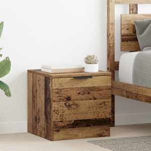 Zásuvka pod postel se zásuvkou 2 pcs Staré dřevo 40 x 39 x 40cm - obrázek 1