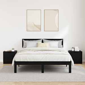 Zásuvka pod postel se zásuvkou 2 pcs Černý dub 40 x 39 x 40cm - obrázek 4