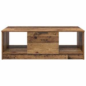 Konferenční stolek se zásuvkou Staré dřevo 102 x 50 x 36 cm - obrázek 6