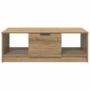 Konferenční stolek Artisanový dub 102 x 50 x 36 cm - obrázek 6