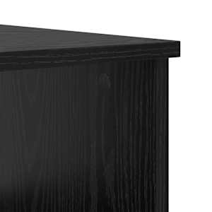 Konferenční stolek Černý dub 102 x 50 x 36 cm kompozitní dřevo - obrázek 9