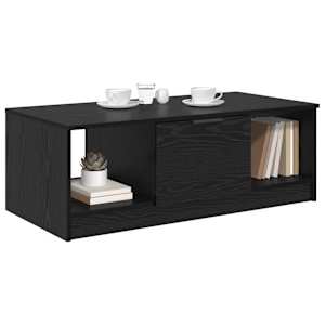 Konferenční stolek Černý dub 102 x 50 x 36 cm kompozitní dřevo - obrázek 3