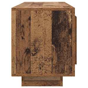 Televizní skříň Staré dřevo 102 x 35 x 45 cm kompozitní dřevo - obrázek 7
