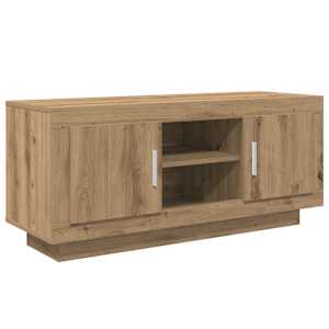 Televizní skříň 102 x 35 x 45 cm Artisanový dub - obrázek 2