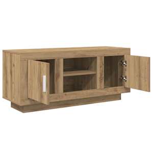 Televizní skříň 102 x 35 x 45 cm Artisanový dub - obrázek 5