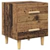 vidaXL Voodikapp Vana puit 40 x 35 x 47.5cm Tehispuit