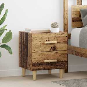 Zásuvka pod postel 2 pcs Staré dřevo 40 x 35 x 47,5 cm - obrázek 1