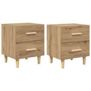 Zásuvka pod postel 2 ks Artisanový dub 40 x 35 x 47,5 cm - obrázek 2