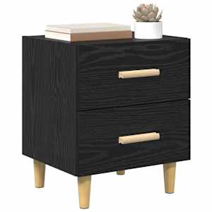 Zásuvka pod postel 2 pcs Černý dub 40 x 35 x 47,5 cm - obrázek 3