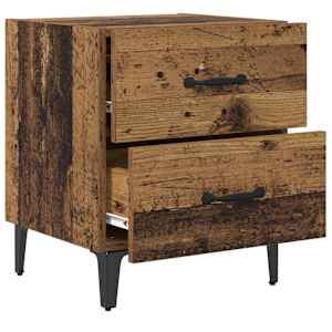 Zásuvka pod postel 2 pcs Staré dřevo 40 x 35 x 47,5 cm - obrázek 5