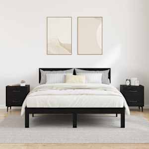 Zásuvka pod postel 2 pcs Černý dub 40 x 35 x 47,5 cm - obrázek 4