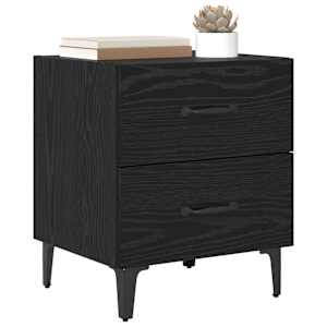 Zásuvka pod postel 2 pcs Černý dub 40 x 35 x 47,5 cm - obrázek 3