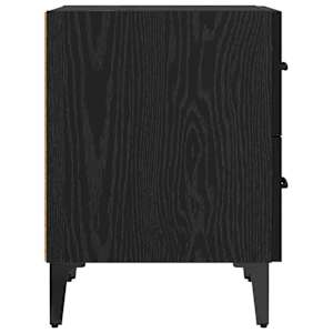 Zásuvka pod postel 2 pcs Černý dub 40 x 35 x 47,5 cm - obrázek 8