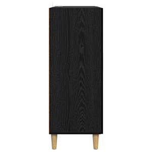 Servírovací skříň Černý dub 70 x 34 x 90 cm kompozitní dřevo - obrázek 7