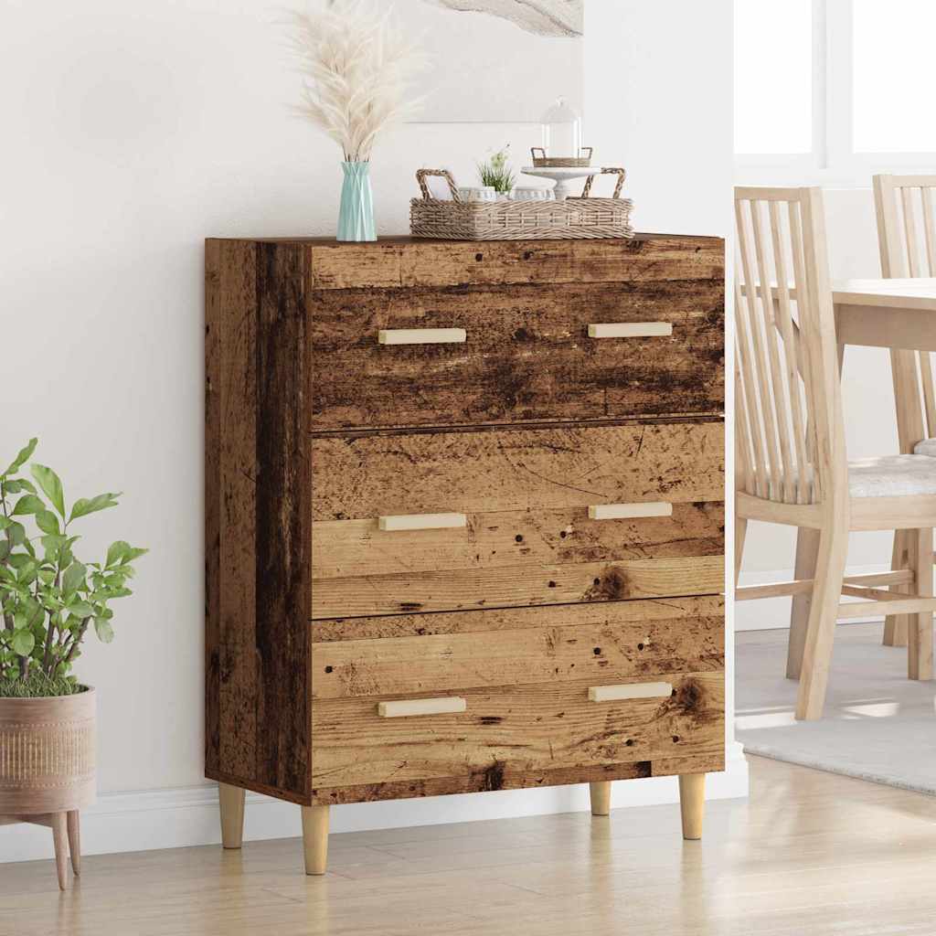 vidaXL Bufet Lemn vechi 34 x 69.5 x 90 cm Lemn compozit