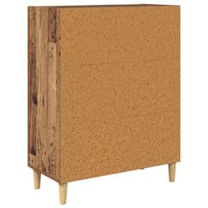 Servírovací skříň se zásuvkou Staré dřevo 34 x 69.5 x 90 cm - obrázek 8