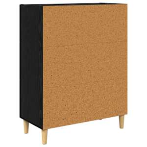 Servírovací skříň Černý dub 34 x 69.5 x 90 cm Kompozitní dřevo - obrázek 8