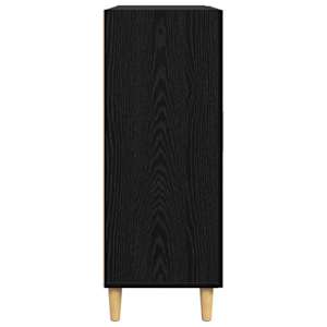 Servírovací skříň Černý dub 34 x 69.5 x 90 cm Kompozitní dřevo - obrázek 7