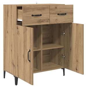 Servírovací skříň se zásuvkou Artisanový dub 69,5 x 34 x 90 cm - obrázek 5