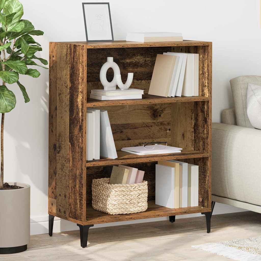vidaXL Bufet Lemn vechi 32.5 x 69.5 x 90 cm Lemn compozit