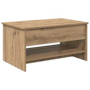 Konferenční stolek Artisanový dub 80 x 50,5 x 41,5 cm - obrázek 8
