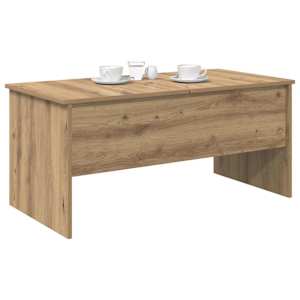 Konferenční stolek Artisanový dub 102 x 50,5 x 46,5 cm - obrázek 3
