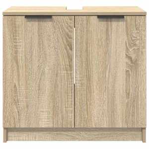 Koupelnová skříň s úložištěm Sonoma dub 64,5 x 33,5 x 59 cm - obrázek 6