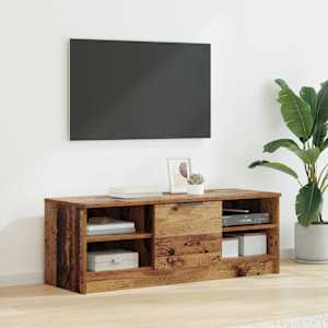Televizní skříň Staré dřevo 102 x 35 x 36,5 cm kompozitní dřevo - obrázek 1