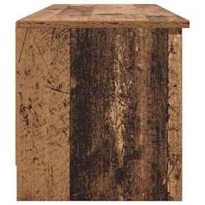 Televizní skříň Staré dřevo 102 x 35 x 36,5 cm kompozitní dřevo - obrázek 7