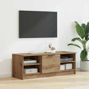 TV omarica Umetni hrast 102 x 35 x 36,5 cm Konstruiran les