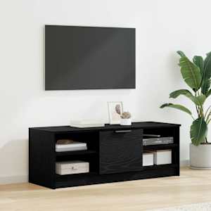 Televizní skříň Černý dub 102 x 35 x 36,5 cm kompozitní dřevo - obrázek 1