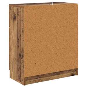 Servírovací skříň Staré dřevo 60 x 30 x 70 cm kompozitní dřevo - obrázek 8