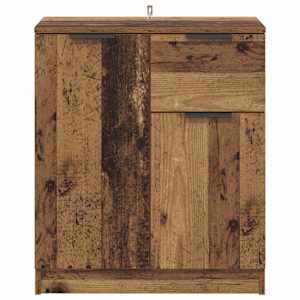 Servírovací skříň Staré dřevo 60 x 30 x 70 cm kompozitní dřevo - obrázek 6