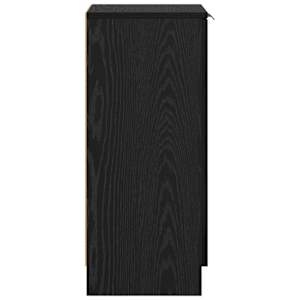 Servírovací skříň Černý dub 30 x 30 x 70 cm Kompozitní dřevo - obrázek 7