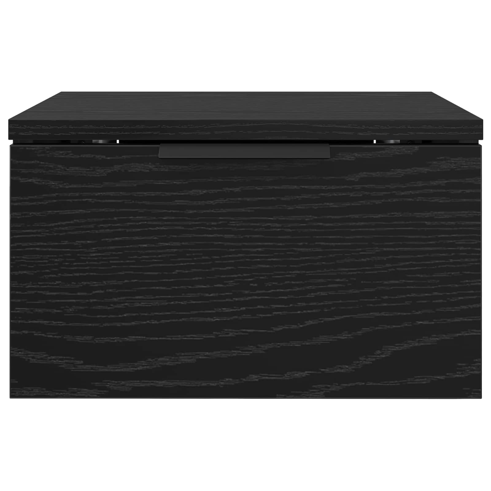 Yöpöytäkaappi Musta tammi. 34 x 30 x 20 cm Tekninen puu - Image 7