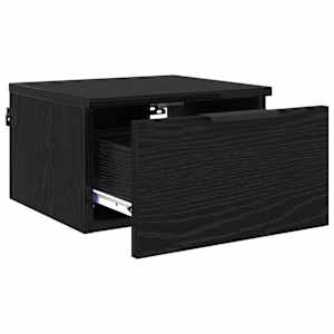 Noční skříňka 2 pcs Černý dub 34 x 30 x 20 cm kompozitní dřevo - obrázek 5