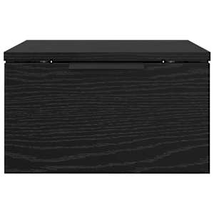 Noční skříňka 2 pcs Černý dub 34 x 30 x 20 cm kompozitní dřevo - obrázek 7