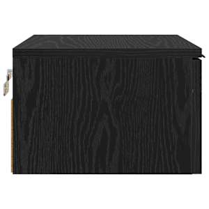 Noční skříňka 2 pcs Černý dub 34 x 30 x 20 cm kompozitní dřevo - obrázek 8