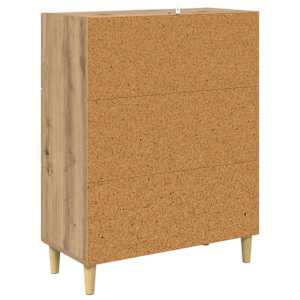 Servírovací skříň Artisanový dub 69,5 x 34 x 90 cm - obrázek 8